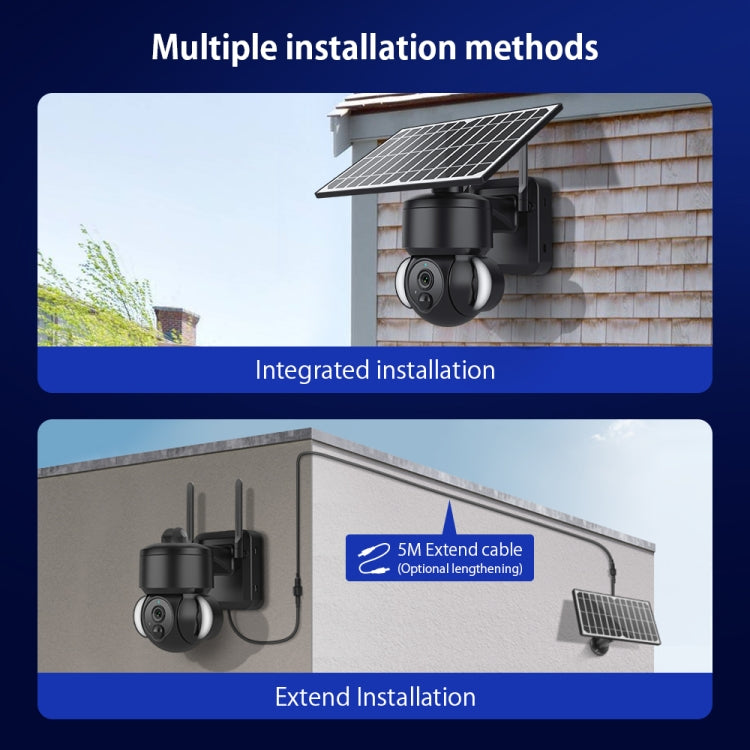 SHIWOJIA IP66 Waterproof 4G 3MP Solar Dome IP Camera, Two-way Audio & PIR Motion Detection & Night Vision, EU, AU, US SHIWOJIA IP66 Waterproof 4G 3MP Solar Dome IP Camera, Two-way Audio & PIR Motion Detection & Night Vision, EU, AU, US